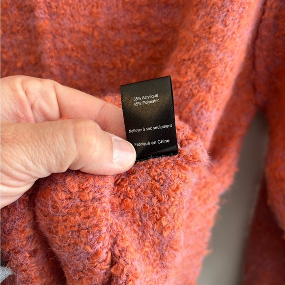 Lush Chili Pepper Nubby Women's Sweater Size Small - Picture 5 of 6